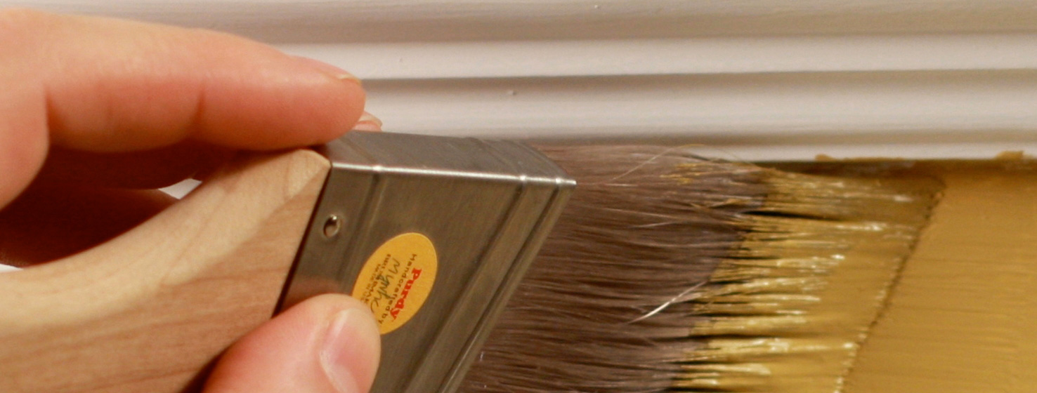Learn techniques to achieve a smooth finish on your trim without brush marks.