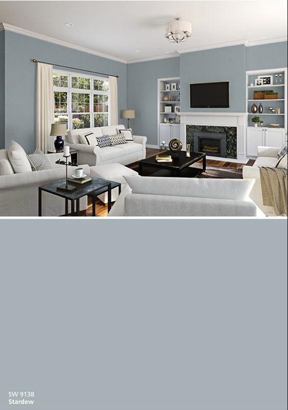 Stardew - Sherwin Williams SW9138 - Trending Relaxing Grey